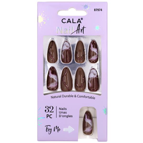 CALA NAIL ART DECORATION SET EARTH MARBLE