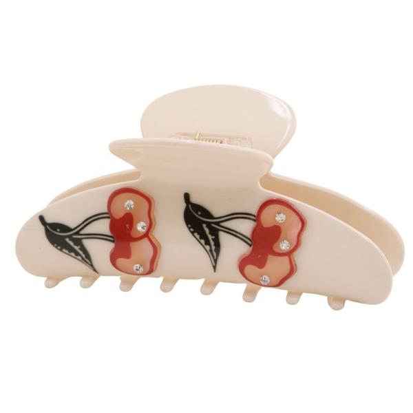 CHERRY CLAW HAIR CLIP