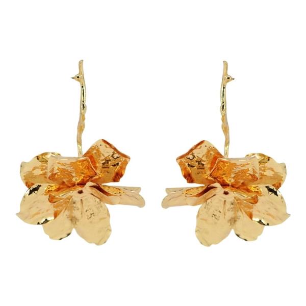 FLOWER STEEL EARRINGS
