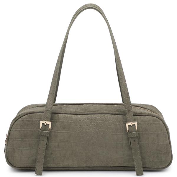 TEXTURED SHOULDER BAG