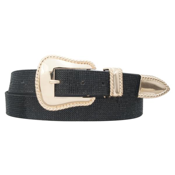 PLUS SIZE GLAM RS STRAP WESTERN BELT