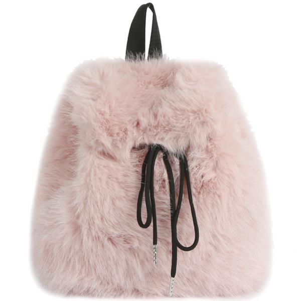 FUR ALL OVER DESIGN BACKPACK