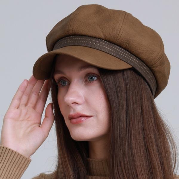 VINTAGE LIEUTENANT HAT – MILITARY OFFICER CAP WITH DETAILED STITCHING