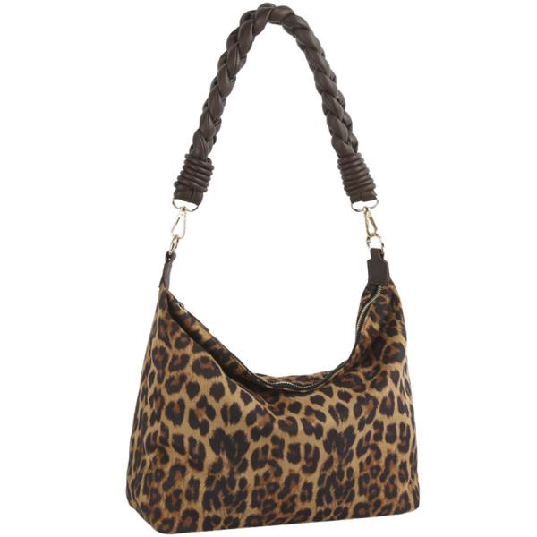 ANIMAL PRINT SHOULDER BAG