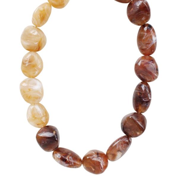 RESIN MULTI BEAD NECKLACE