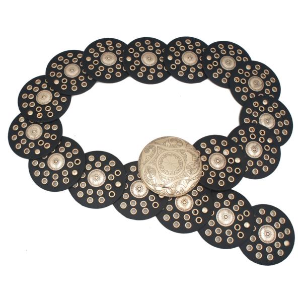 FLORA MANDALA DISC EYELET HIP BELT