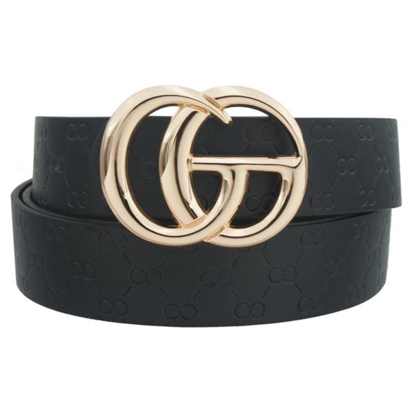 PLUS OO EMBOSSED GO BUCKLE STANDARD BELT