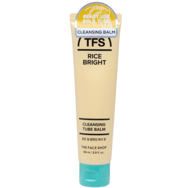 THEFACESHOP RICE BRIGHT CLEANSING TUBE BALM
