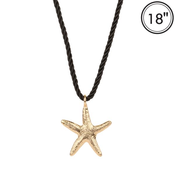 METAL SEA LIFE NECKLACE