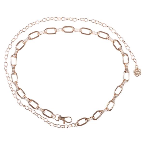 METAL LINK CHAIN BELT