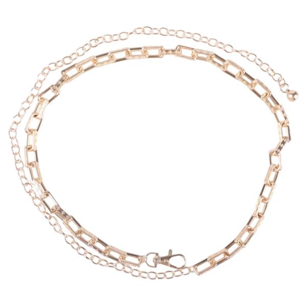 METAL LINK CHAIN BELT