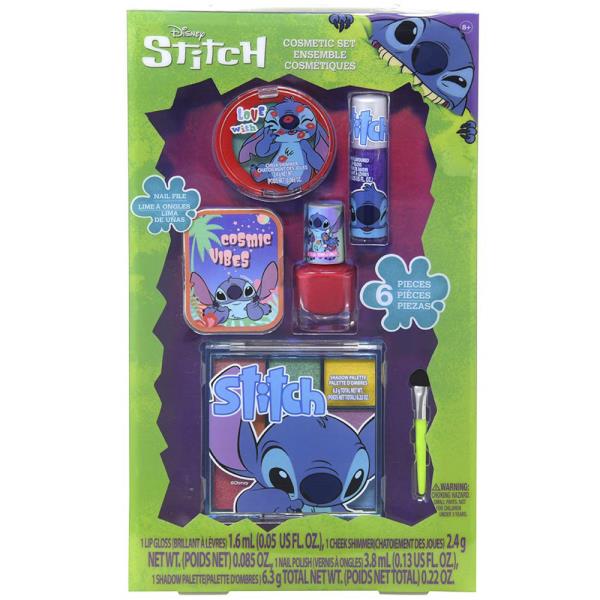 STITCH 6PC COSMETIC SET