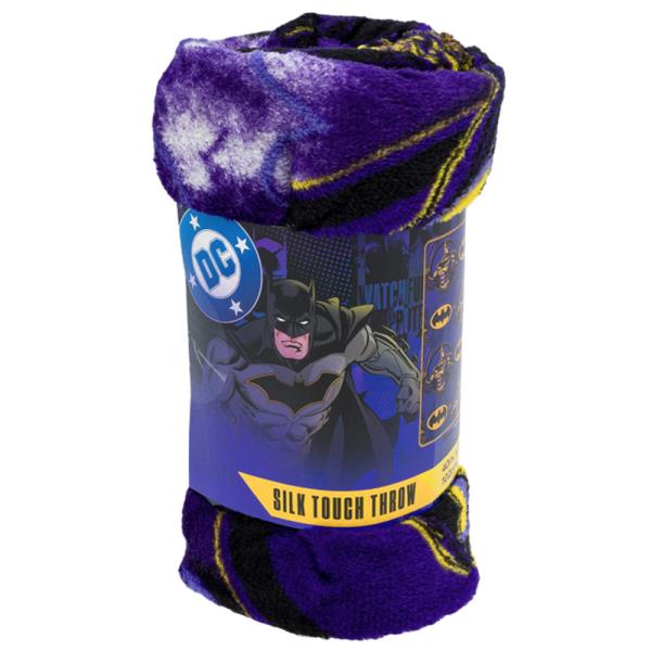 DC BATMAN SILK TOUCH THROW BLANKET