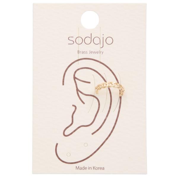 SODAJO CHAIN LINK EAR CUFF