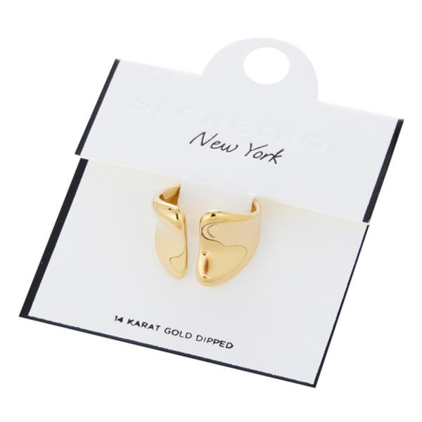 SECRET BOX STAINLESS STEEL WIDE OPEN RING