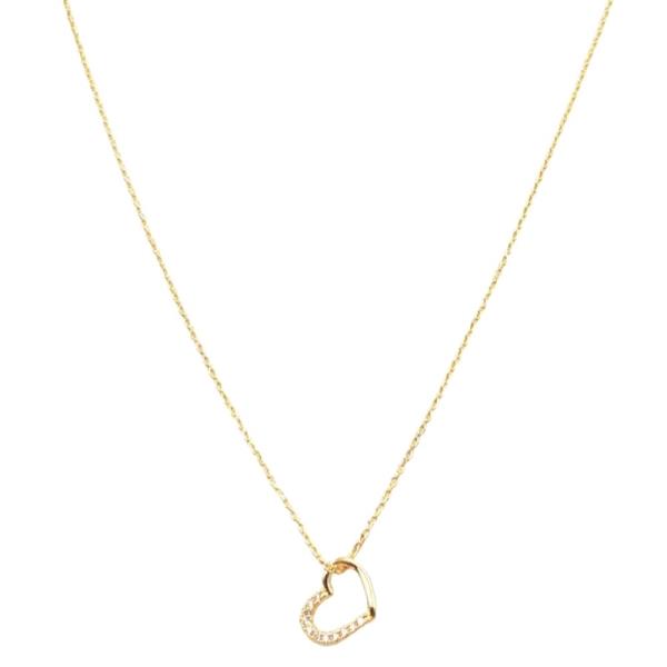 OPEN HEART PDT NECKLACE