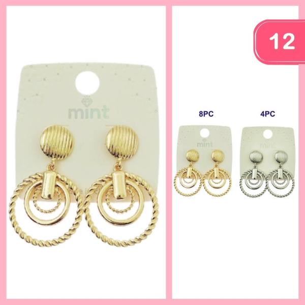 LAYER DANGLE EARRING (12 UNITS)