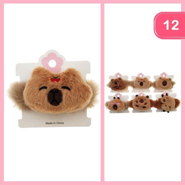 CAPYBARA HAIR TIE (12 UNITS)