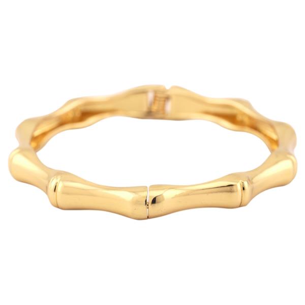METAL BANGLE HINGE BRACELET