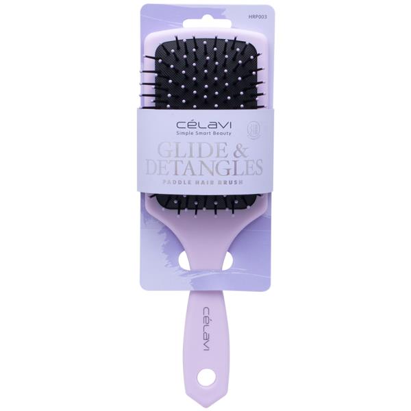 CELAVI GLIDE AND DETANGLES PADDLE HAIR BRUSH