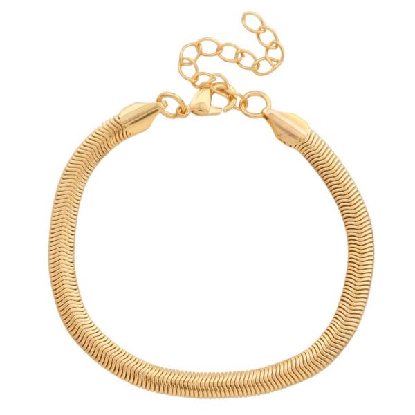SODAJO CHAIN LINK GOLD DIPPED BRACELET