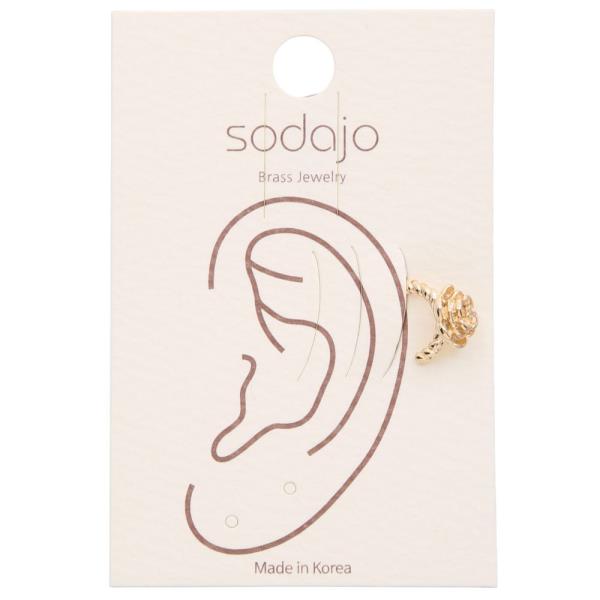 SODAJO ROSS METAL EAR CUFF