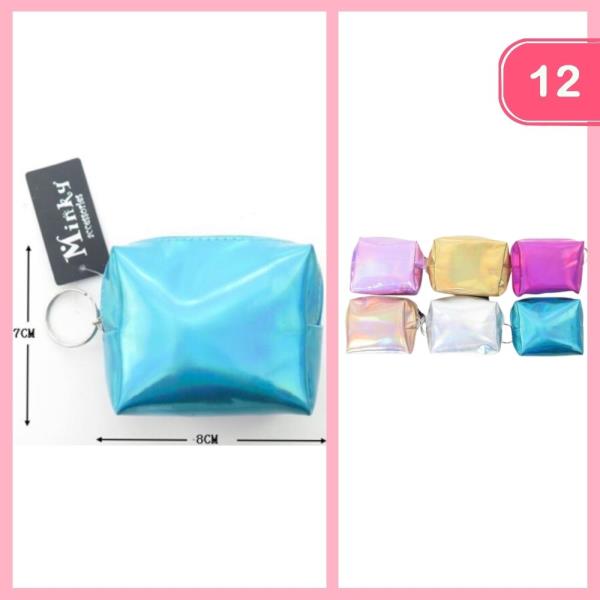 COIN PURSE KEYCHAIN (12 UNITS)