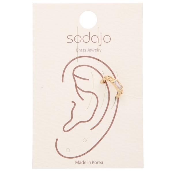 SODAJO CRYSTAL EAR CUFF