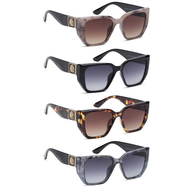 FASHION DESIGN SQUARE SUNGLASSES 1DZ
