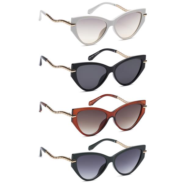 MODERN CAT EYE SUNGLASSES 1DZ