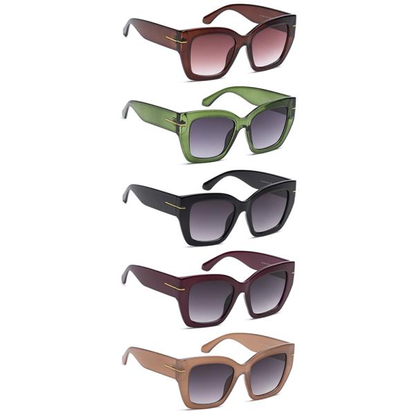 CHIC SQUARE SUNGLASSES 1DZ