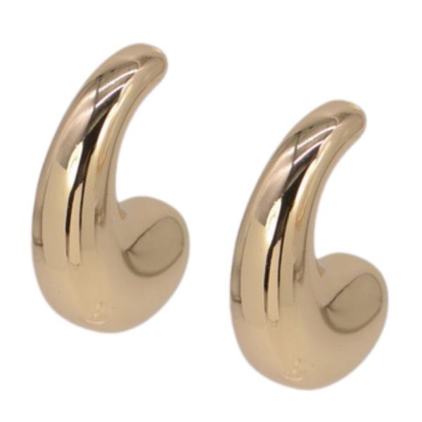 METAL DOME SHAPE EARRING