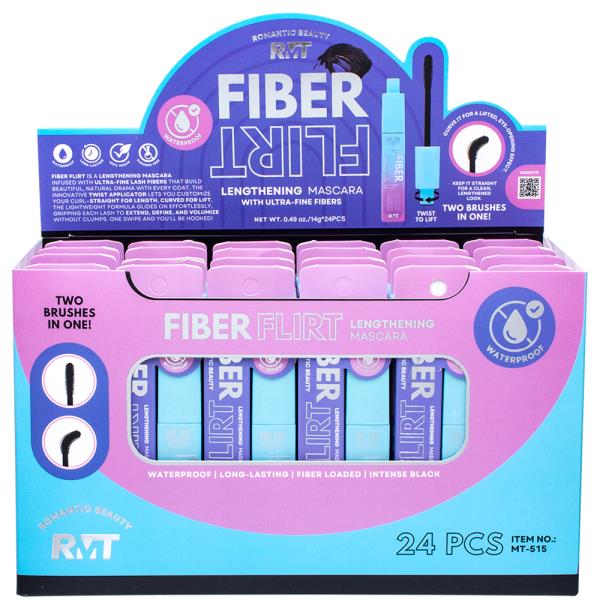 ROMANTIC BEAUTY FIBER FLIRT LENGTHENING MASCARA (24 UNITS(