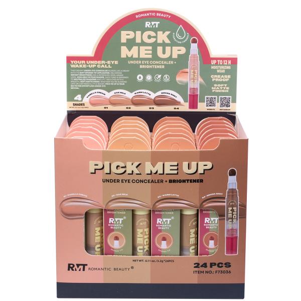ROMANTIC BEAUTY PICK ME UP UNDER EYE CONCEALER BRIGHTENER (12 UNITS)