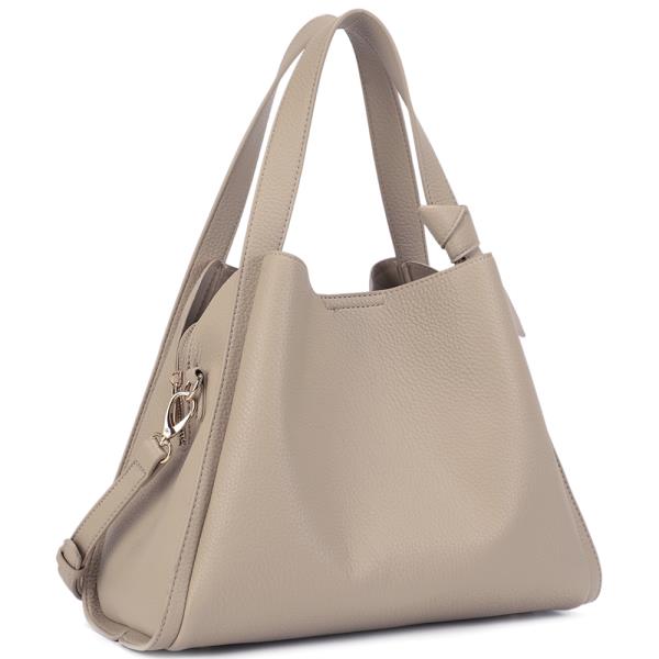 MODERN TEXTURED SHOULDER TOTE BAG