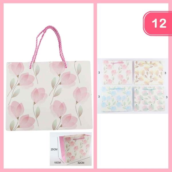 FLOWER GIFT BAG (12 UNITS)
