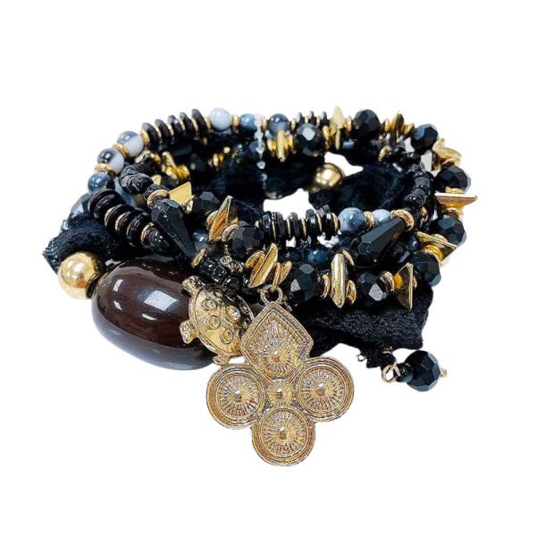 MIXED BEAD BRACELET SET