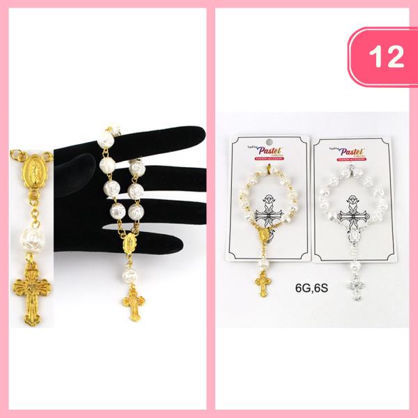 ROSARY BRACELET (12 UNITS)