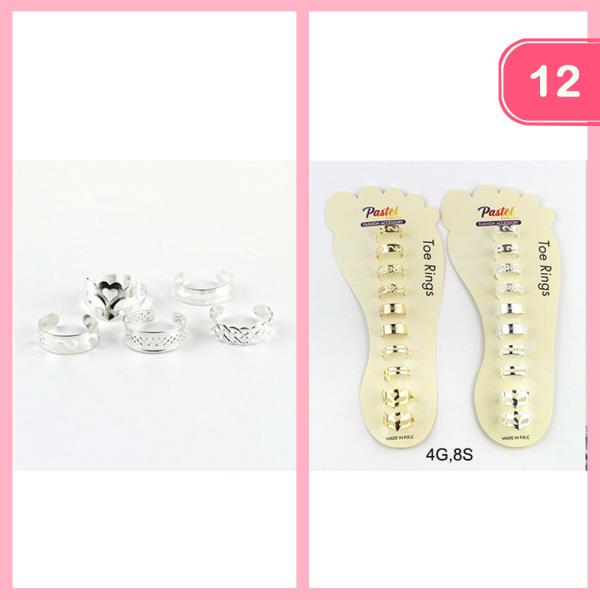 TOE RINGS (12 UNITS)
