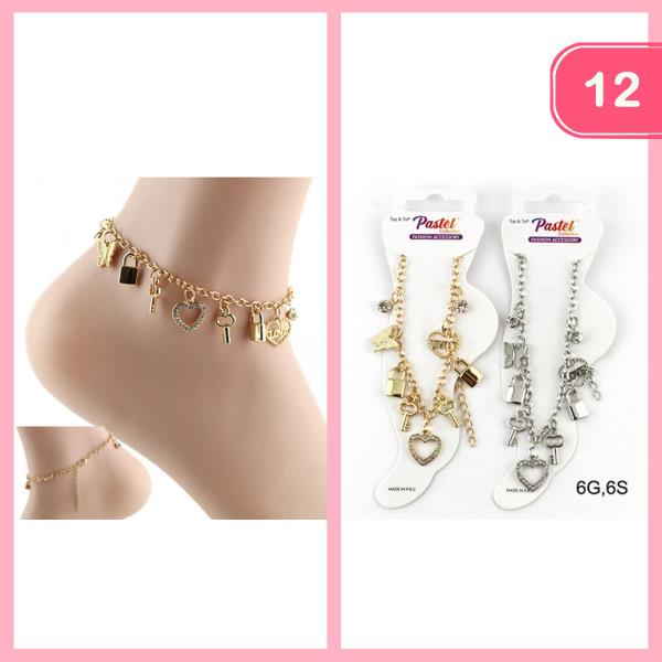 CHARM ANKLET (12 UNITS)