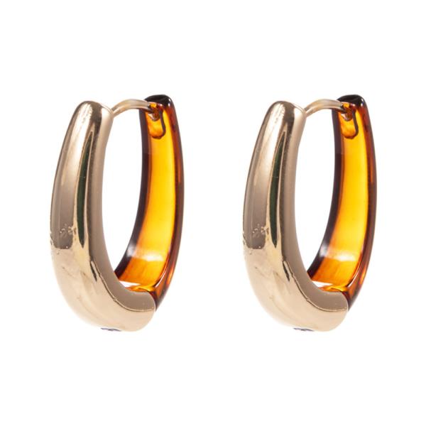 HINGED HUGGIE HOOP EARRING