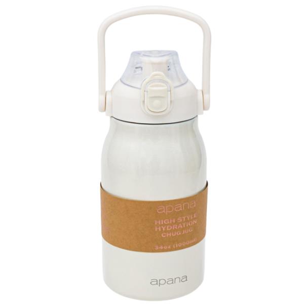 HIGH STYLE HYDRATION CHUG JUG BOTTLE WHITE