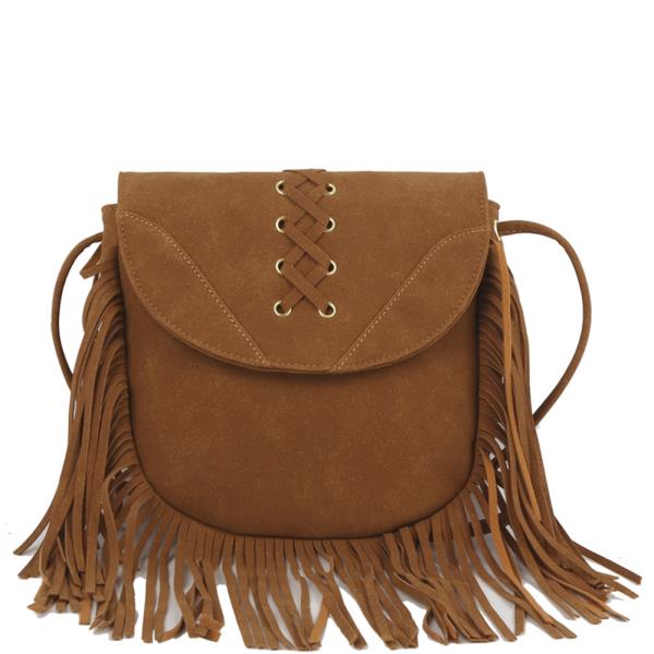 TASSEL RETRO WESTERN DESIGN CROSSBODY BAG