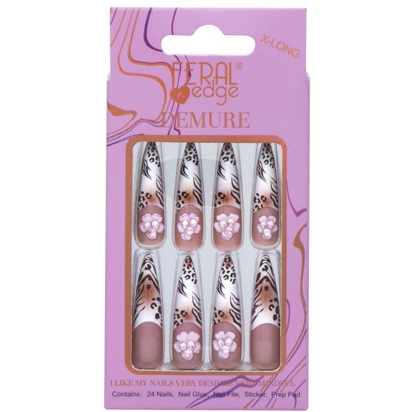 FERAL EDGE DEMURE DESIGN27 NAIL DECORATION SET