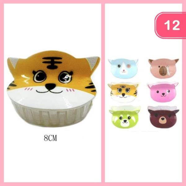 ANIMAL HAIR CLAW CLIP (12 UNITS)