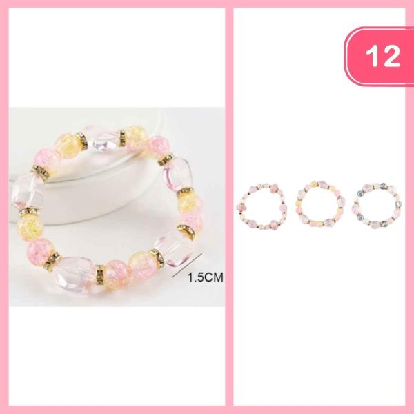 BEADED BRACELET (12 UNITS)