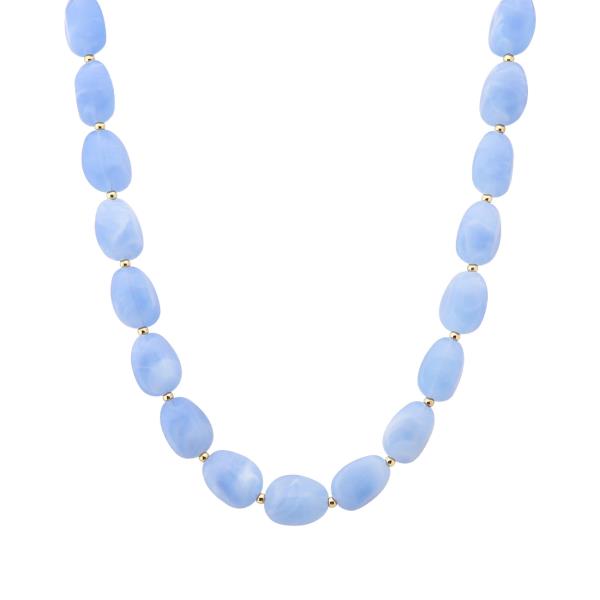 ACETATE BEADED NECKLACE