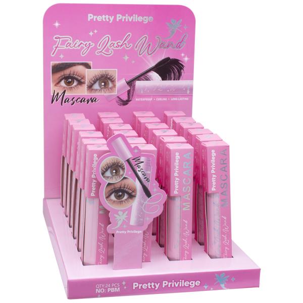 PRETTY PRIVILEGE FAIRY LASH WAND MASCARA (24 UNITS)