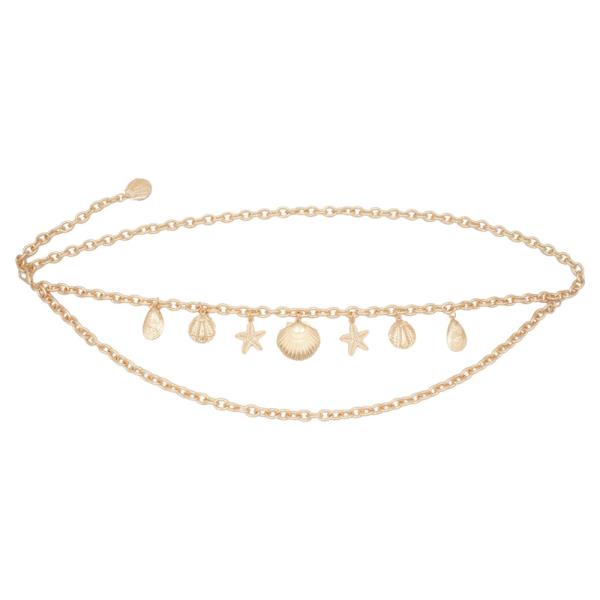 SEALIFE CHARM DRAPE CHAIN BELT