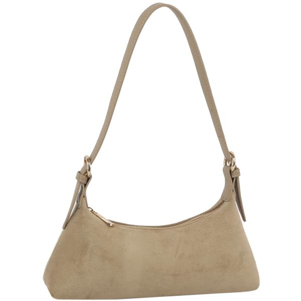 CHIC ZIPPER SHOULDER BAG